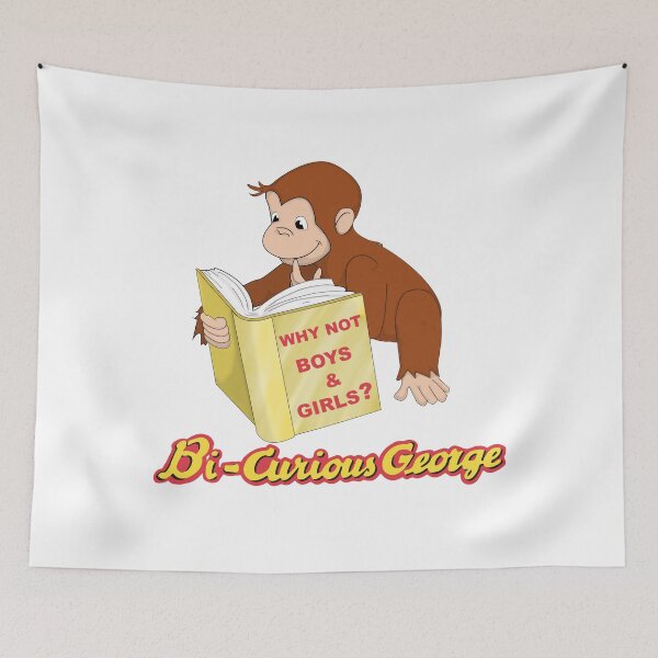 Item preview, Bi Curious George designed and sold by LukeRosenberg.