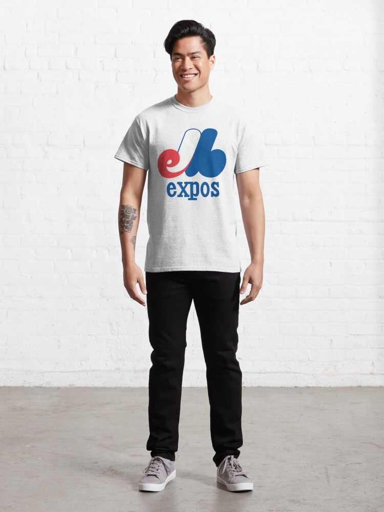 Vintage Style Montreal Expos Tshirt Pullover Hoodie Crewneck