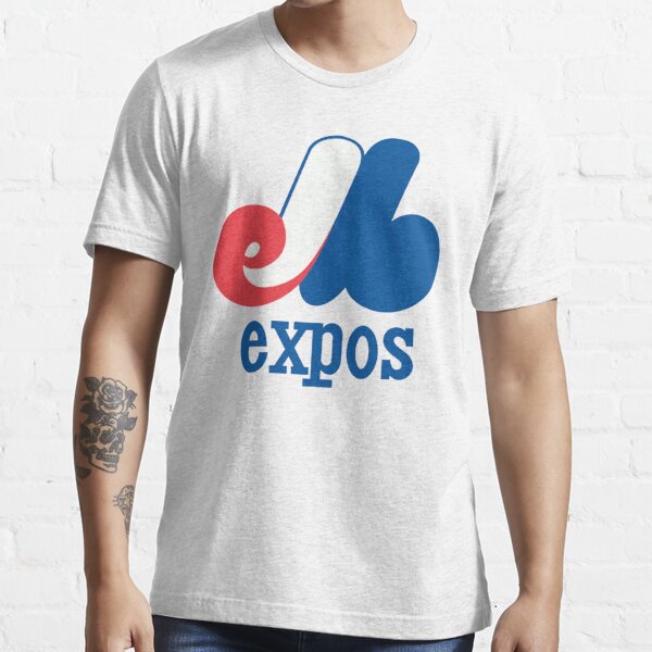 Pro Standard Montreal Expos MLB Crew Neck T-Shirt Retro Classic Sj Striped  Men