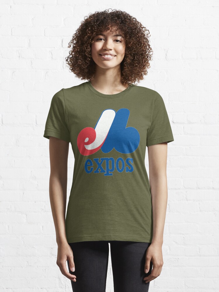 Montreal Expos MLB Bulletin Men's Athletic Grey On the Road T-Shirt —