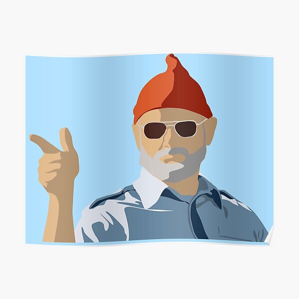 Bill Murray from Life Aquatic Poster