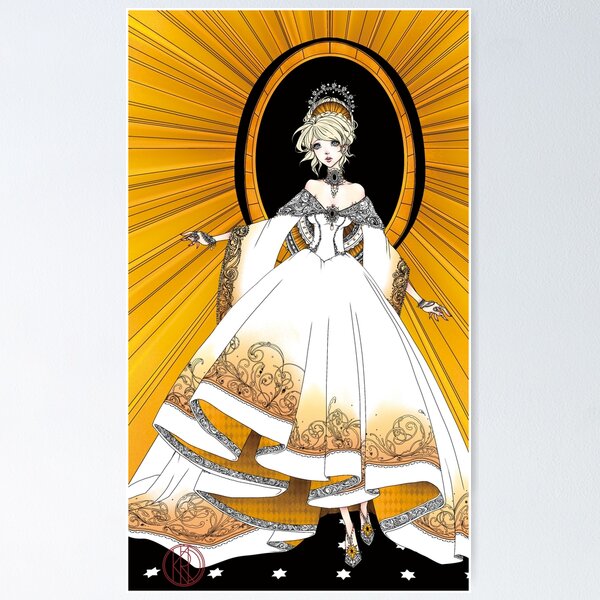 Vista previa del artículo con la obra «Lunafreya, Reina de la Luz», diseñado y vendido por King of Red Dragons.