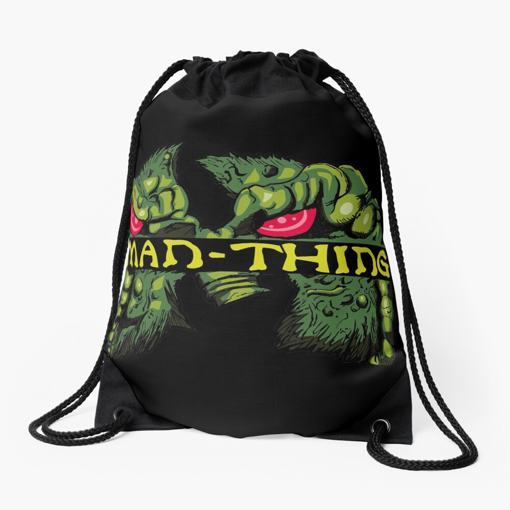 Man-Thing Clan Drawstring Bag