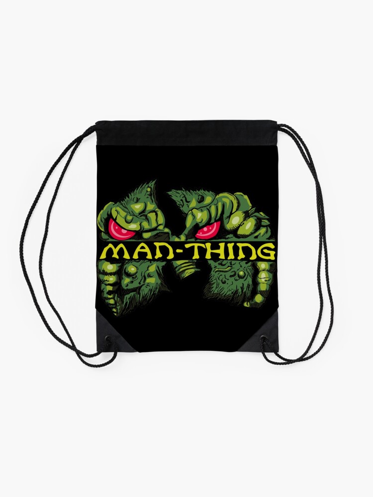 Alternate view of Man-Thing Clan Drawstring Bag