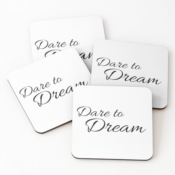 Item preview, Dare to Dream Inspirational Quote designed and sold by tribbledesign.
