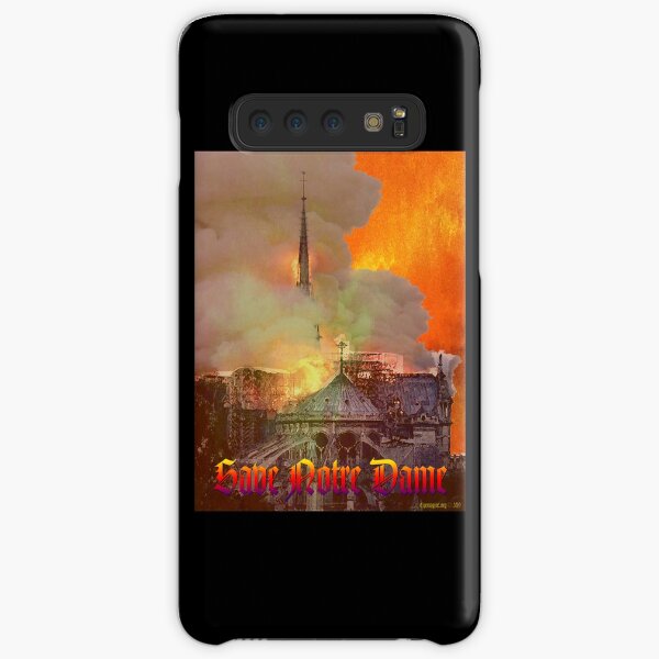 Notre Dame Fire Samsung Galaxy Snap Case