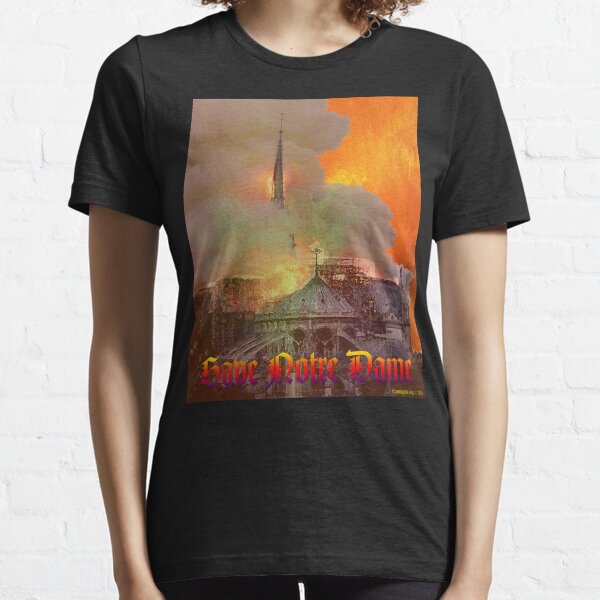 Notre Dame Fire Essential T-Shirt