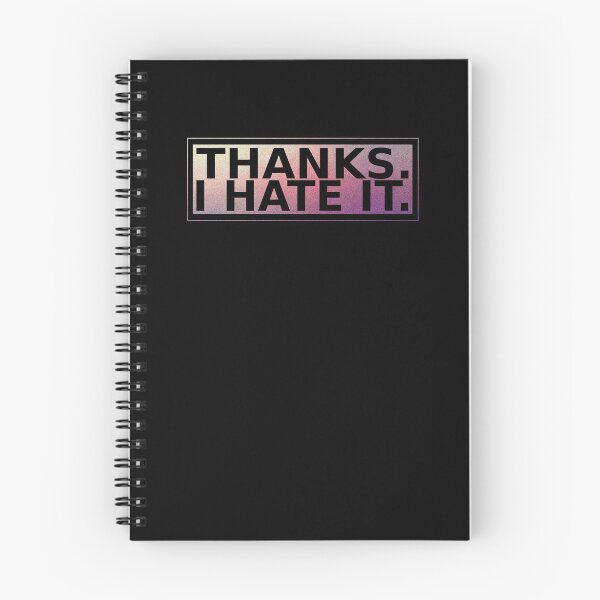 Aperçu de l'œuvre MERCI. JE DÉTESTE ÇA. créée et vendue par GutterDesigns.