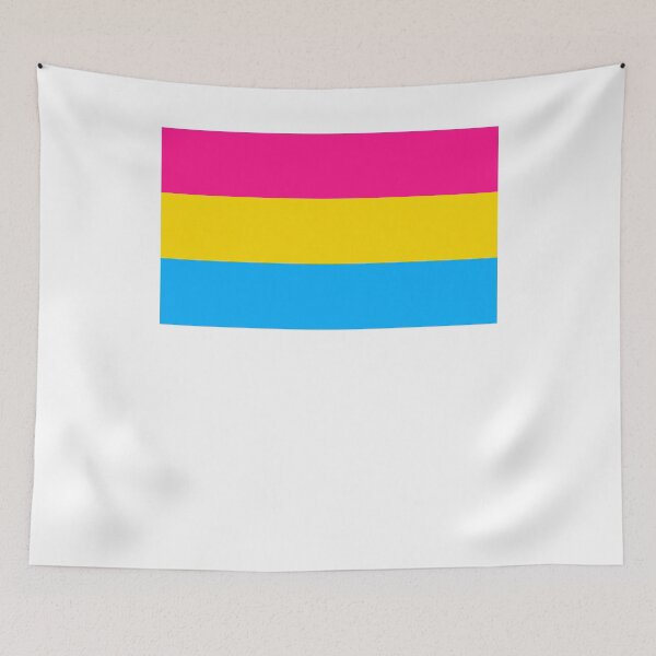 Item preview, Pansexual Flag print LGBTQ Pride Gift Idea designed and sold by phoxydesign.