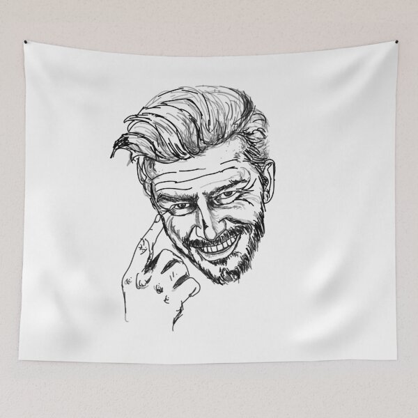 Item preview, David Beckham sketch illustration  designed and sold by KARTICK DUTTA.