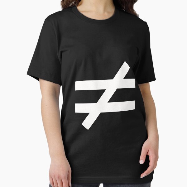 Item preview, Not equal - ≠ designed and sold by crosscategory.