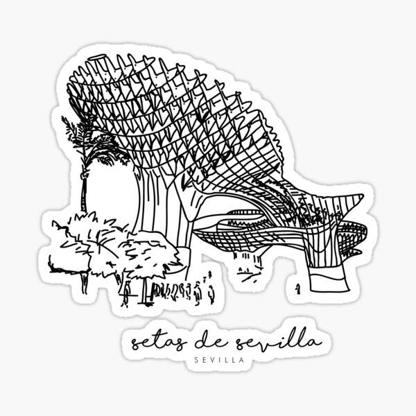 Item preview, Metropol Parasol Setas de Sevilla / Diseño minimalista / Diseño Sevilla  designed and sold by Tropical Blood.