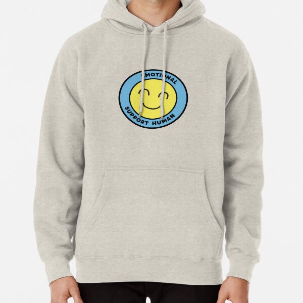 Emotional Support Human Pullover Hoodie