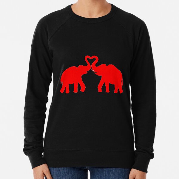 Red Elephants Sweatshirts Hoodies Redbubble