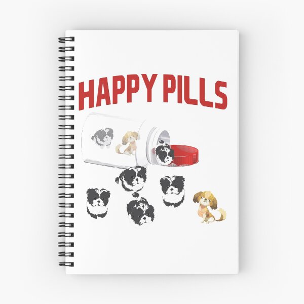 Item preview, Cute Shih Tzu Design   Happy Pills   Puppy Owner Gifts Product designed and sold by stuch75.