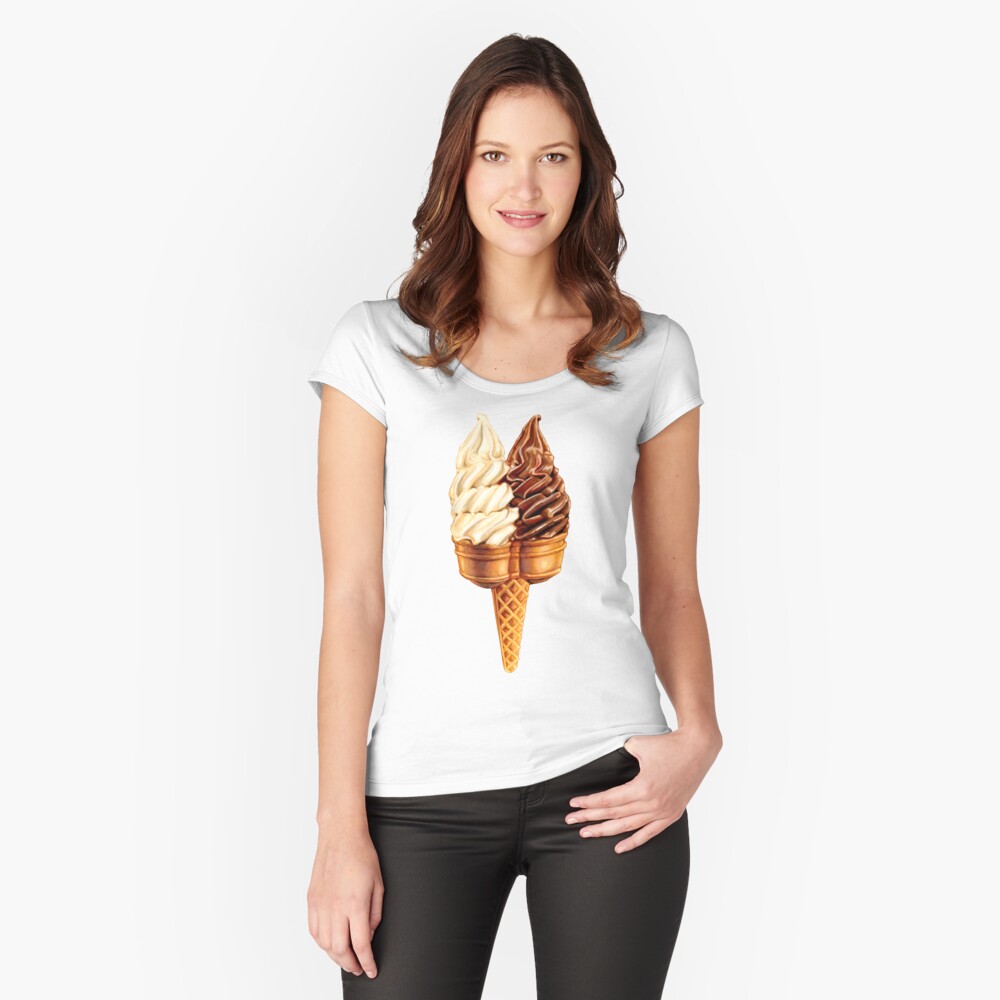 Item preview, Fitted Scoop T-Shirt designed and sold by KellyGilleran.