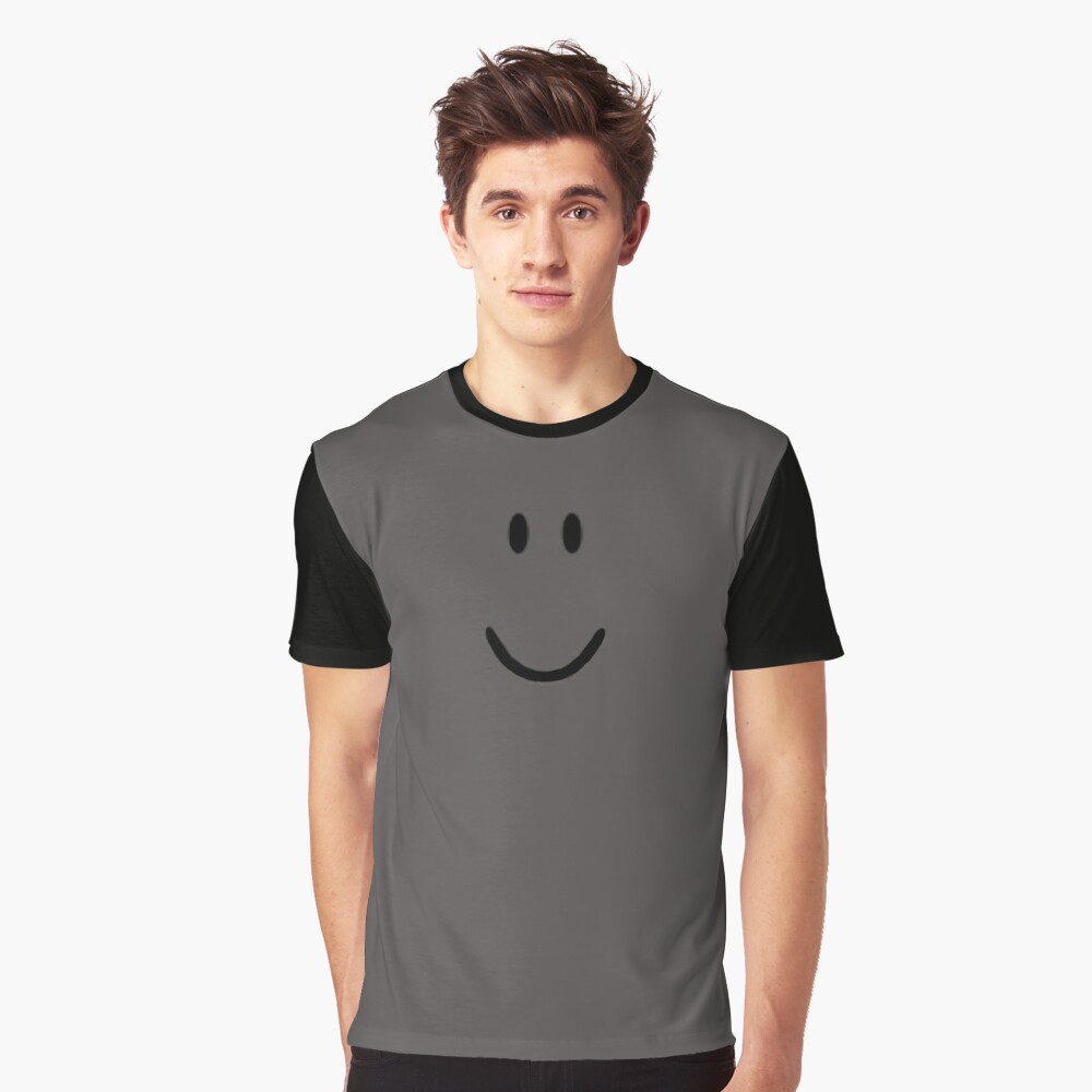 Roblox Smile Face T Shirt By Ivarkorr Redbubble - roblox smile face women s v neck t shirt customon