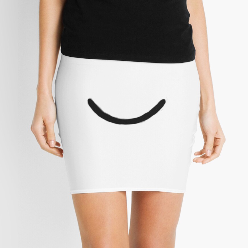 Roblox Smile Face Mini Skirt By Ivarkorr Redbubble - l4d costoms gothemo spitter morph roblox
