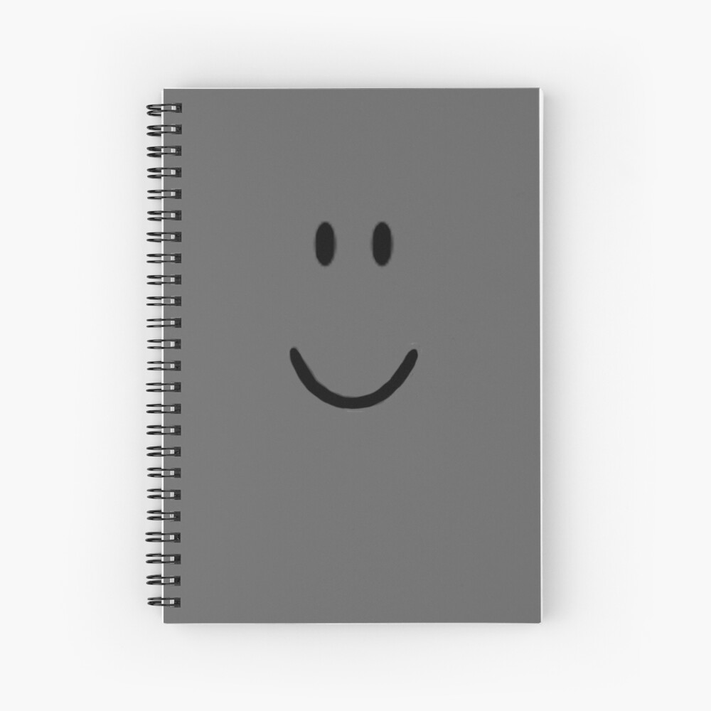 Roblox Smile Face Spiral Notebook By Ivarkorr Redbubble - roblox halloween noob face costume smiley positive gift spiral notebook by smoothnoob redbubble