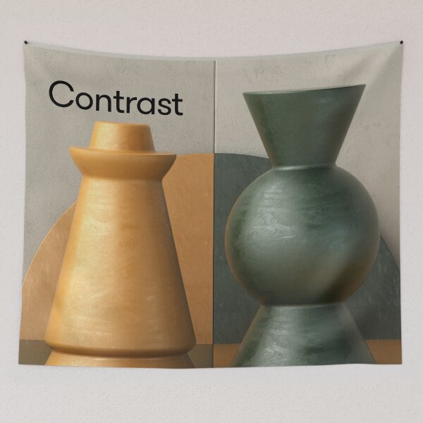 Item preview, Minimalist Abstract Designer Series - Contrast designed and sold by newgreenwich.