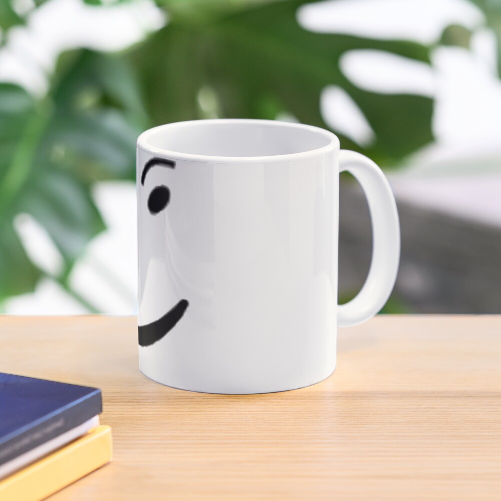 Roblox Check It Face Mug By Ivarkorr Redbubble - check it face roblox
