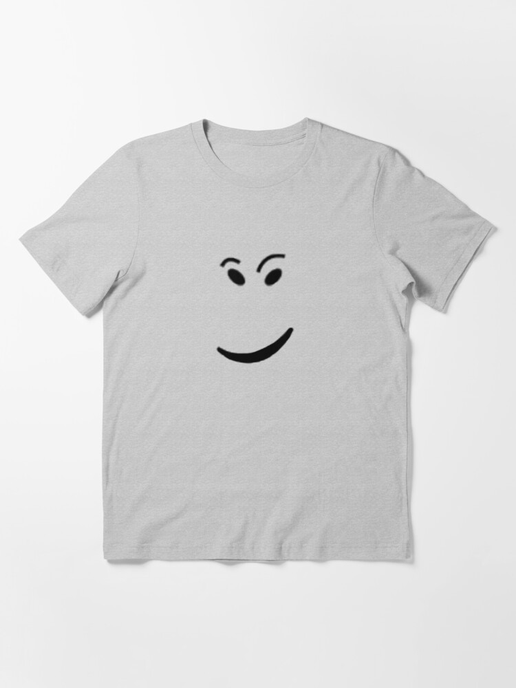 Roblox Check It Face T Shirt By Ivarkorr Redbubble - smiley face shirt roblox