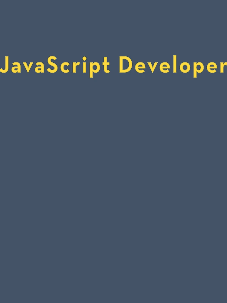Thumbnail 7 of 7, Oversized T-Shirt, JavaScript Developer designed and sold by fantastiv.