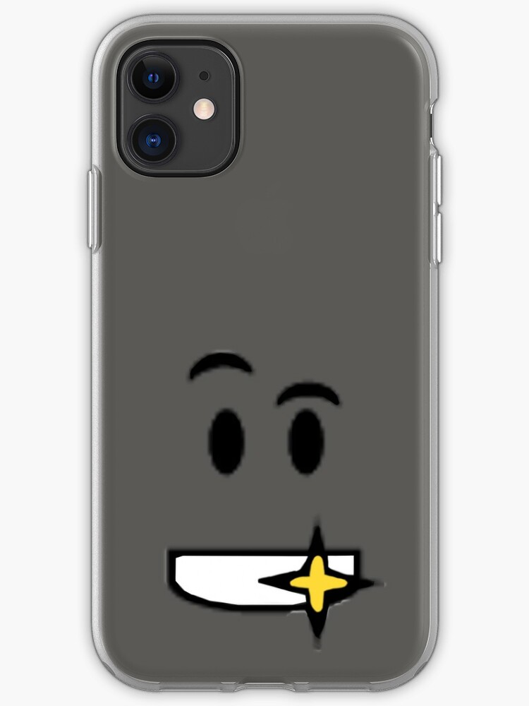 Roblox Golden Shiny Teeth Face Iphone Case Cover By Ivarkorr Redbubble - free shiny teeth face roblox