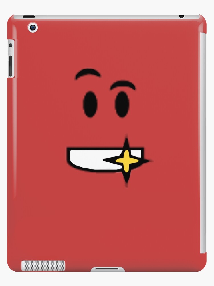 Roblox Golden Shiny Teeth Face Ipad Case Skin By Ivarkorr Redbubble - roblox chill face caseskin for samsung galaxy by ivarkorr