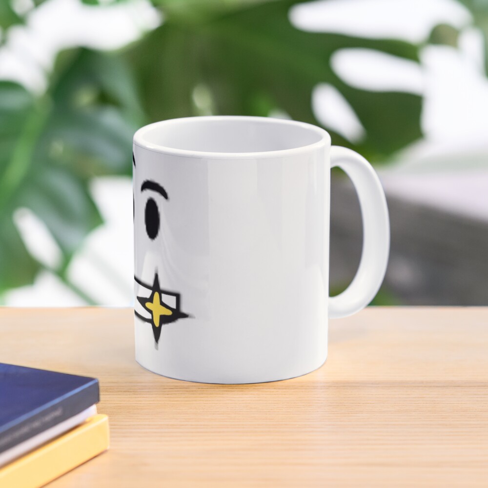 Roblox Golden Shiny Teeth Face Mug By Ivarkorr Redbubble - roblox shiny teeth