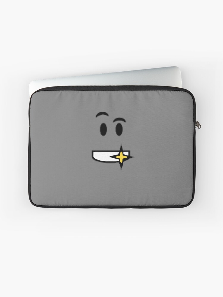 Roblox Golden Shiny Teeth Face Laptop Sleeve By Ivarkorr Redbubble - roblox teeth accessories