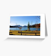 simple landscape Greeting Card