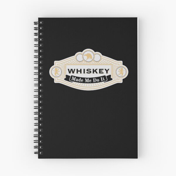 Item preview, Whiskey lover product   Made Me Do It   Liquor Drinking Gifts  design designed and sold by stuch75.