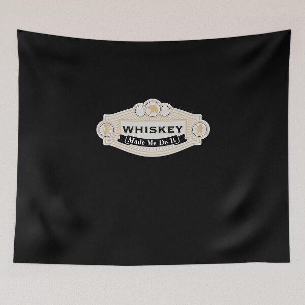 Item preview, Whiskey lover product   Made Me Do It   Liquor Drinking Gifts  design designed and sold by stuch75.