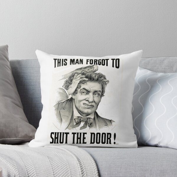 Item preview, This Man Forgot to Shut the Door - 1880 designed and sold by CrankyOldDude.