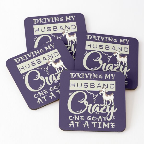 Item preview, Driving My Husband Crazy One Goat At A Time designed and sold by jaygo.