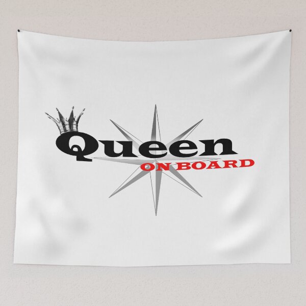 Item preview, Queen On Board designed and sold by PrintYourOwn.