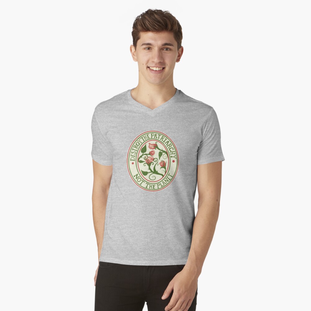 Artikel-Vorschau von T-Shirt mit V-Ausschnitt, designt und verkauft von Boogiemonst.