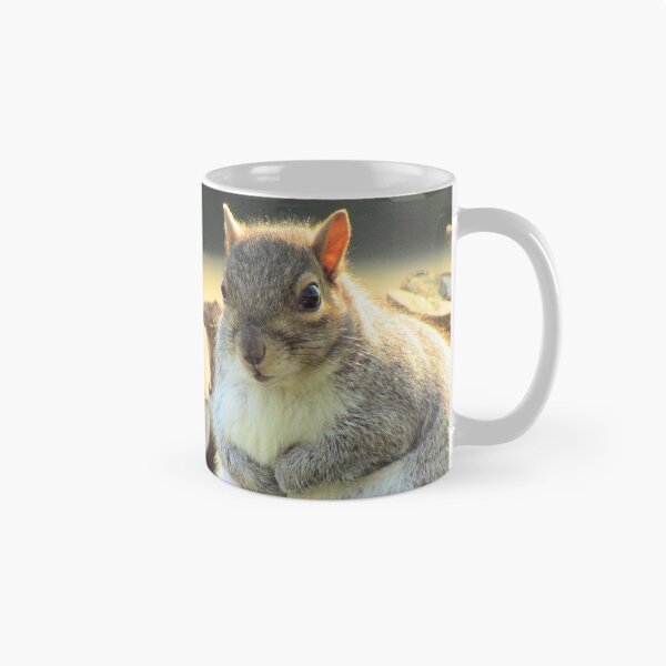 Item preview, Fat squirrel on a log designed and sold by SmUX.
