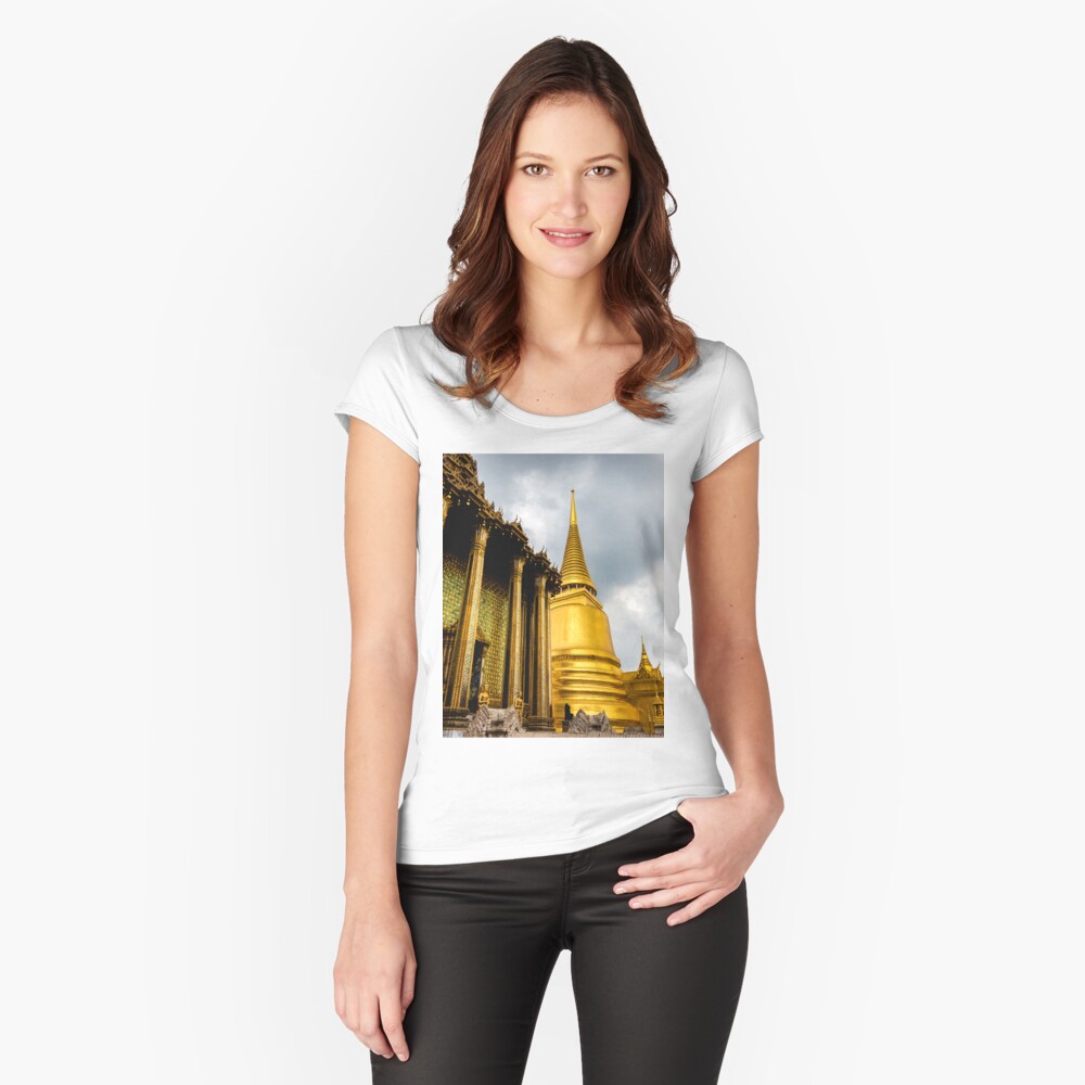 Item preview, Fitted Scoop T-Shirt designed and sold by darren-j-mcleod.