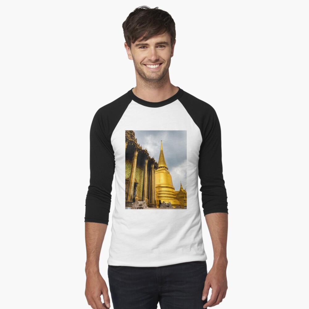 Item preview, Baseball ¾ Sleeve T-Shirt designed and sold by darren-j-mcleod.