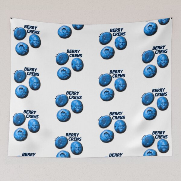 Item preview, NumbTs - Berry Crews - Blueberry parody blend mix of famous actor inspired design designed and sold by NumbTs.
