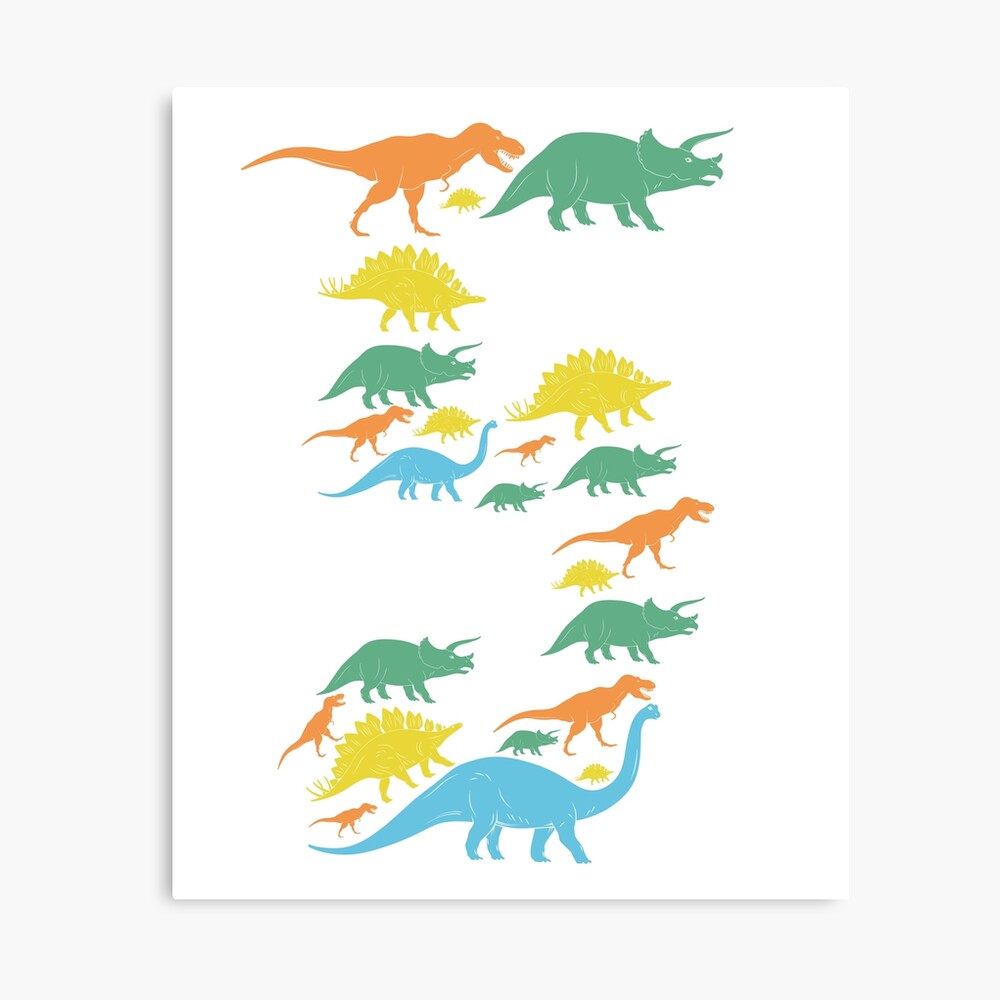 Impression Photo 5eme Cadeau D Anniversaire De Dinosaure D Enfants Graphique Pour Les Filles De Garcons De 5 Ans Par Banwa Redbubble