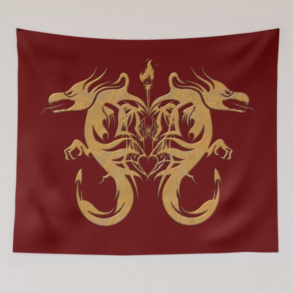 Item preview, Dragonheart Burgundy designed and sold by rootzero.