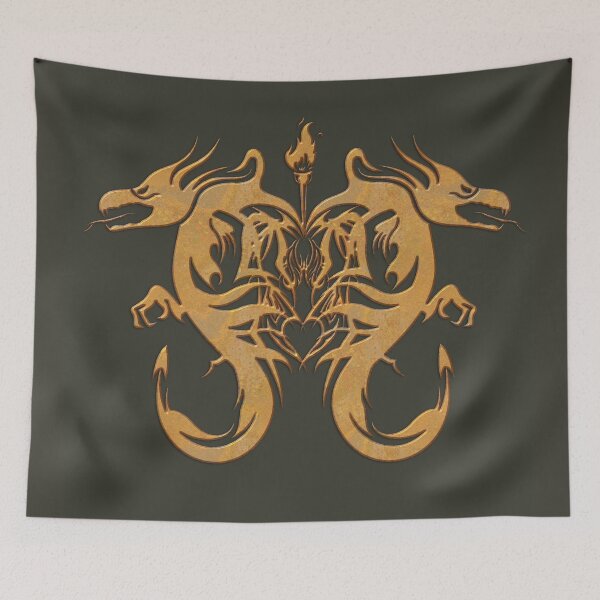 Item preview, Dragonheart Dark Gray designed and sold by rootzero.