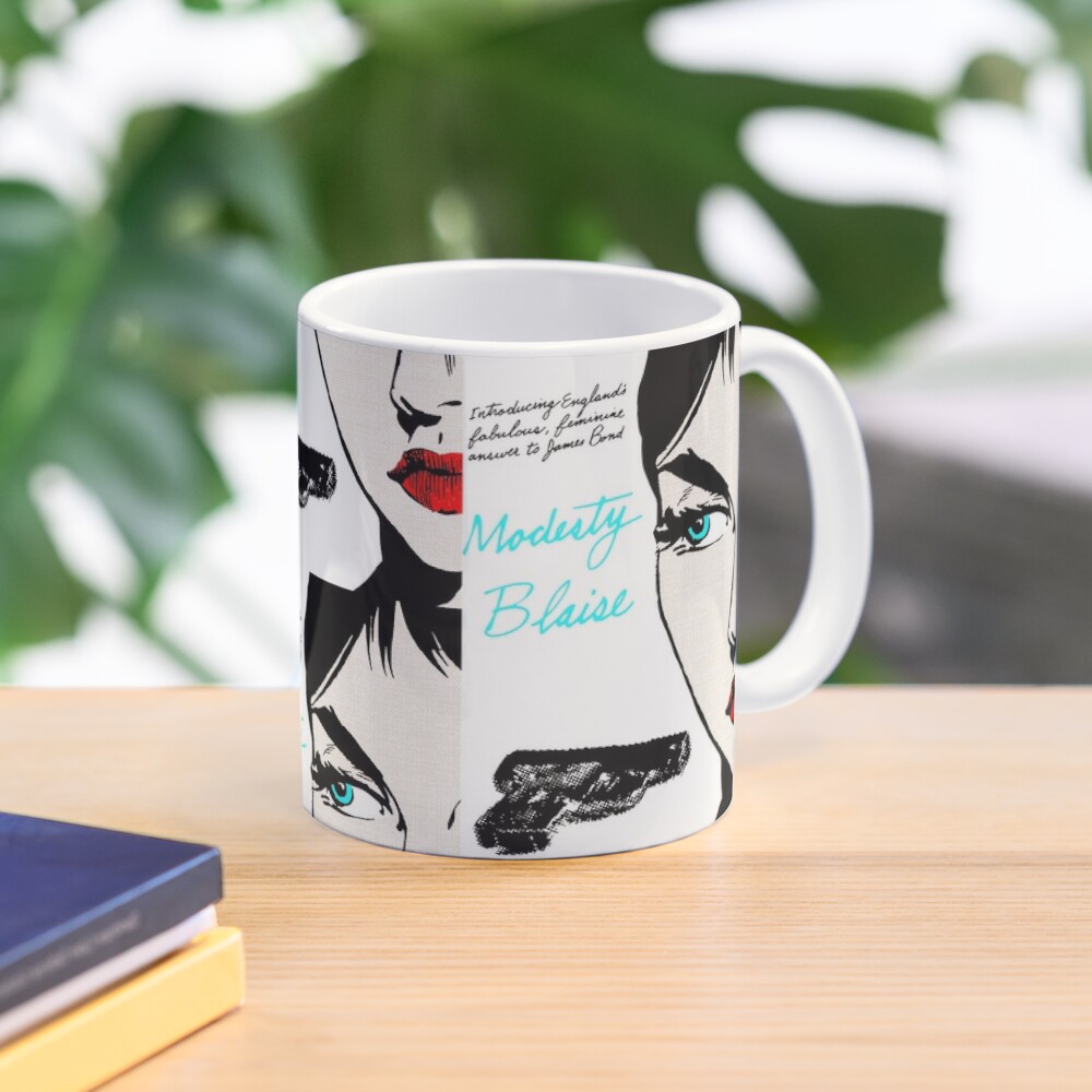 Pulp Fiction ( Modesty Blaise Cover ) Coffee Mug for Sale by TeddysDad