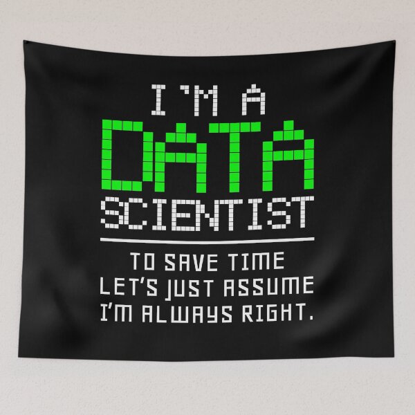 Item preview, Data Scientist designed and sold by 4tomic.