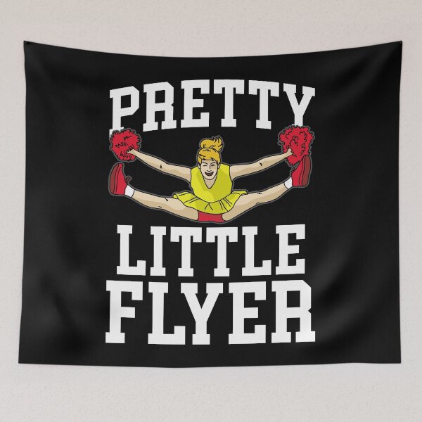 Item preview, PRETTY LITTLE FLYER Cheerleader Cheerleading Gift designed and sold by Moonpie90.