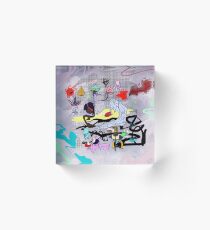 HEADS WILL ROLL Acrylic Block