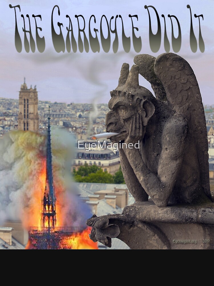 The Gargoyle Did It by EyeMagined